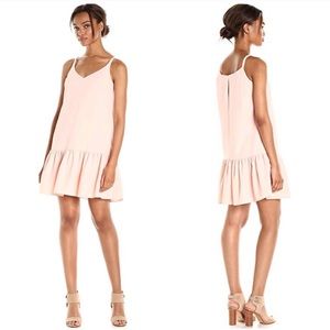 Trina Turk Conservatory V-Neck Peplum Hem Dress